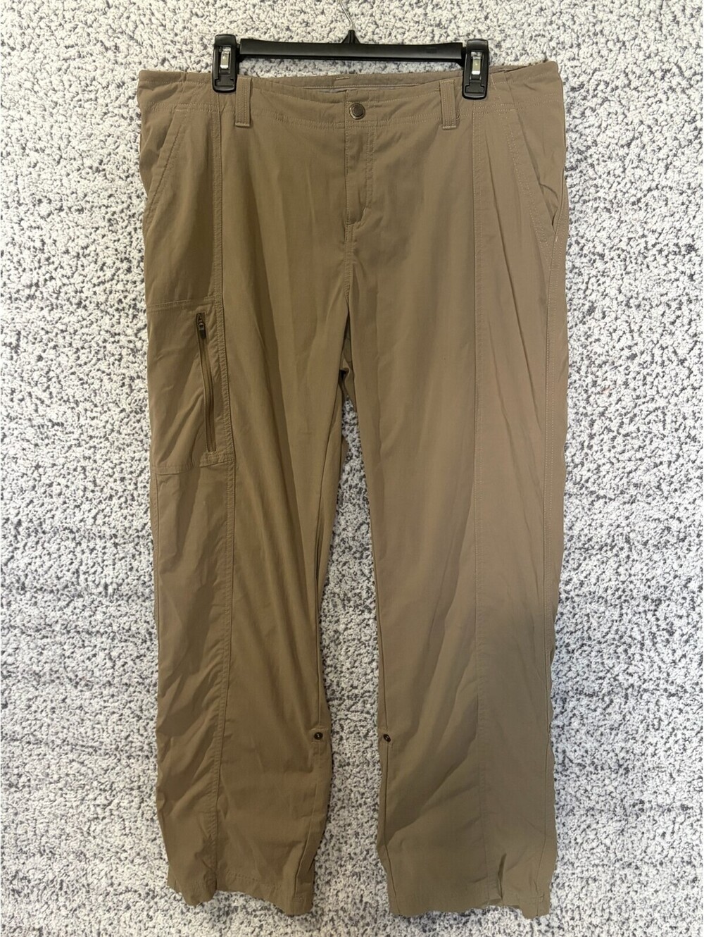 Royal Robbins Womens 16 Regular Hiking Pants Khaki Cargo Travel Outdoor 34177